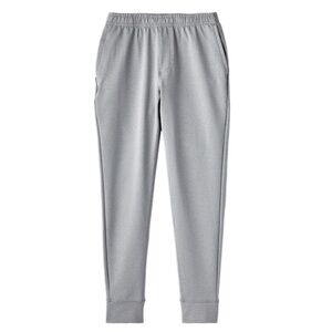 RHONE Spar Performance Knit Jogger Sweatpants in Smoked Pearl Gray Size Medium